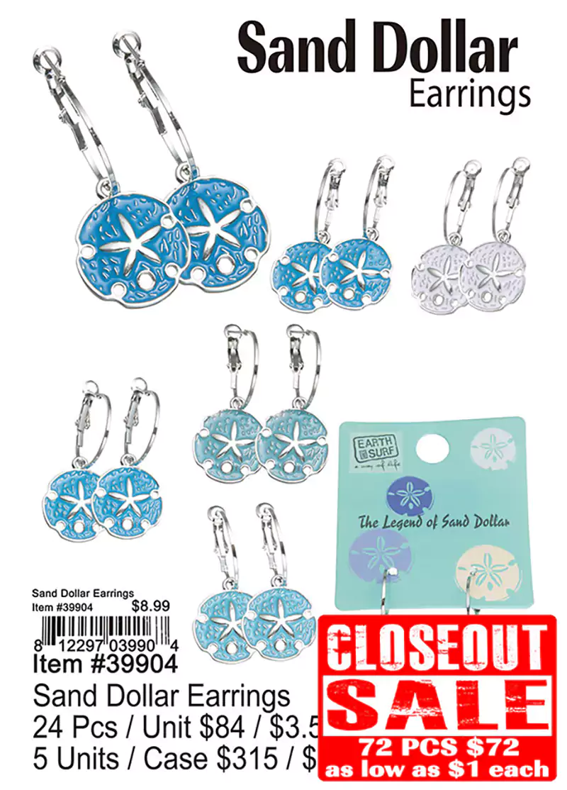 Sand Dollar Earrings